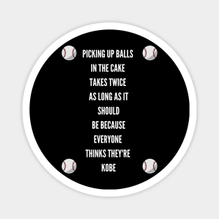 Baseball Gift for Player or Coach Magnet